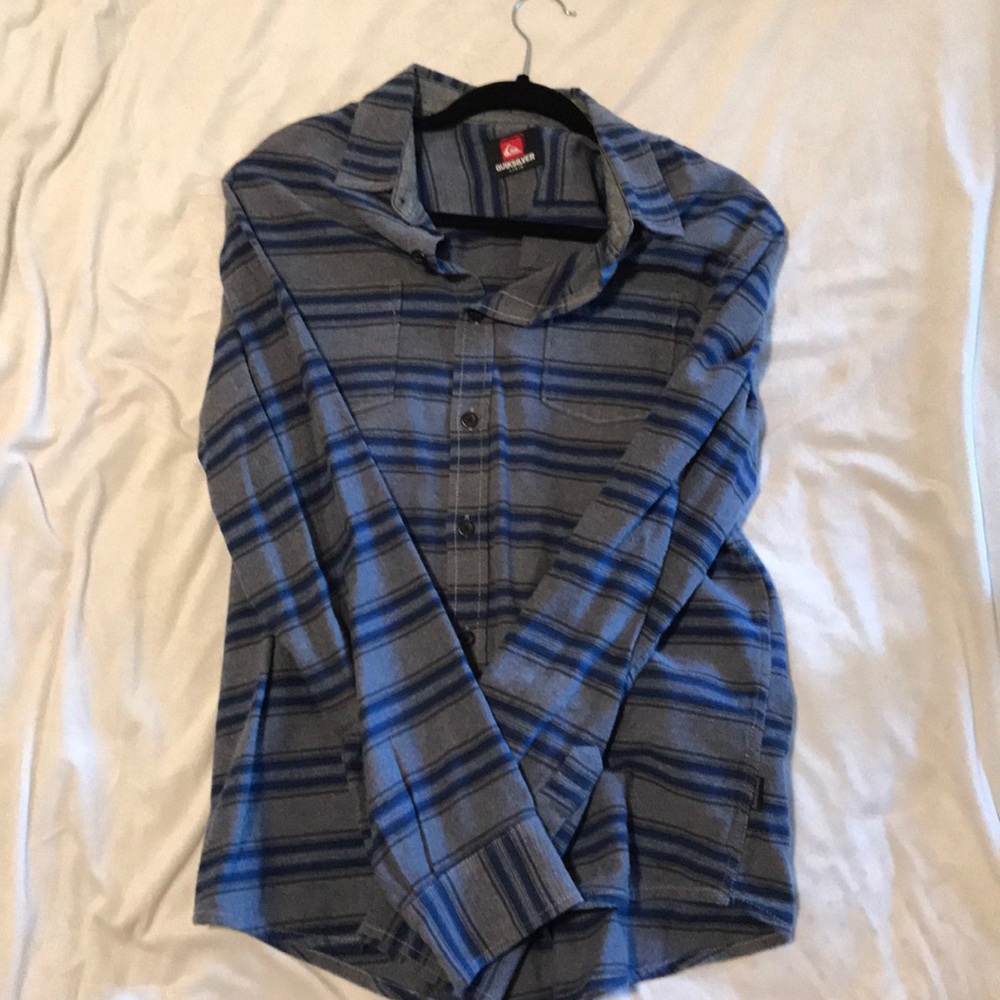 Quicksilver button down